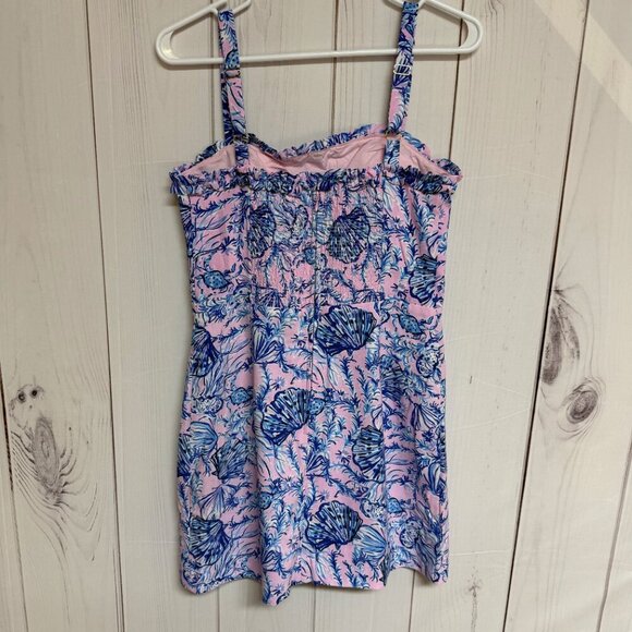 Lilly Pulitzer Zenon Ruffle Romper Magnolia Lilac “A Little Jelly” 6 EUC - Picture 5 of 15